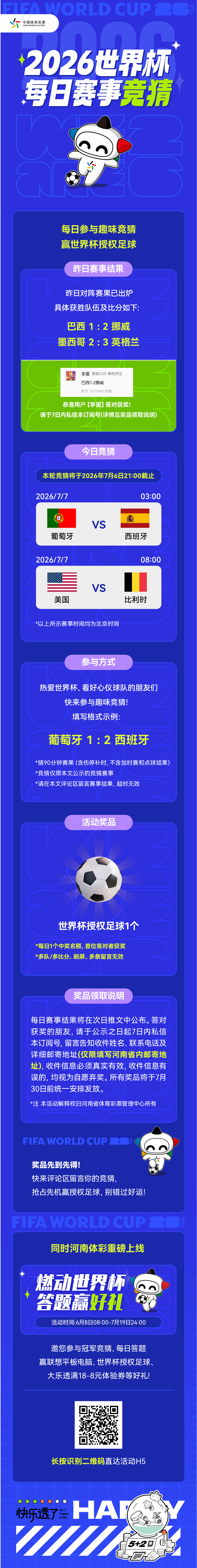 （新）【模板2】6月12日中奖公示+次日赛事竞猜推文